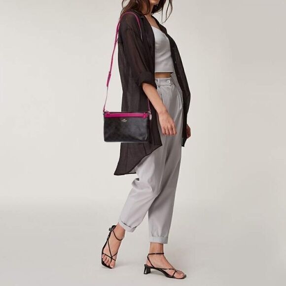 Coach East West Coast Crossbody Handbag - Picture 2 of 11